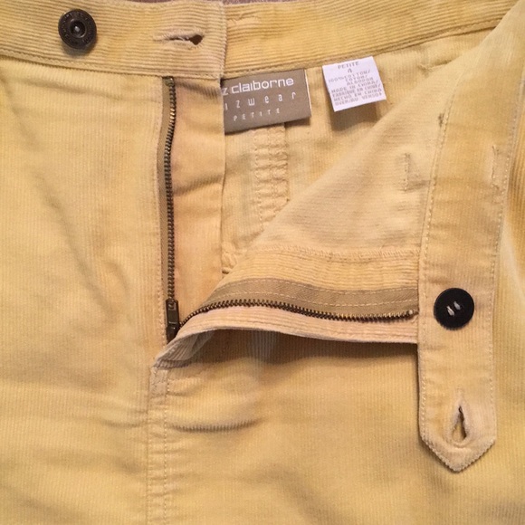 Liz Claiborne Lizwear petite 4 corduroy miniskirt - Picture 10 of 10